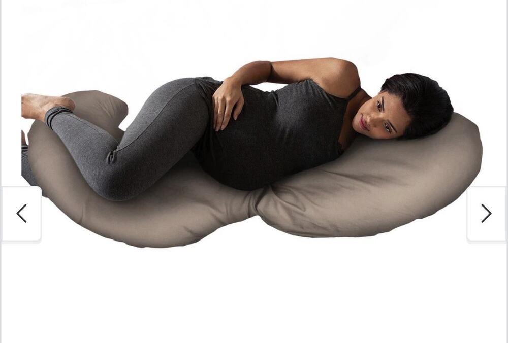 Boppy Cuddle Pregnancy Pillow with Removable Organic Cotton Cover